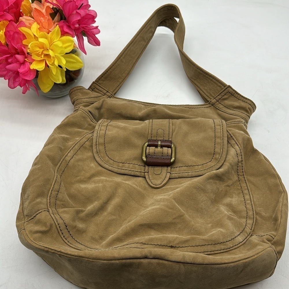 Fossil Tan Shoulder Bag